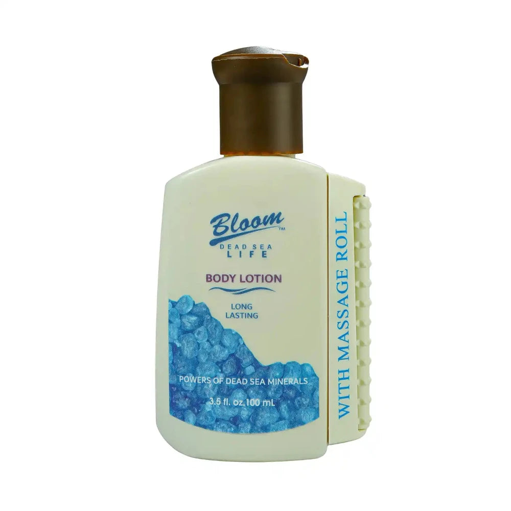 Hydrating Bloom Dead Sea Body Lotion with a luxurious blend of minerals and nutrients for silky, healthy skin.