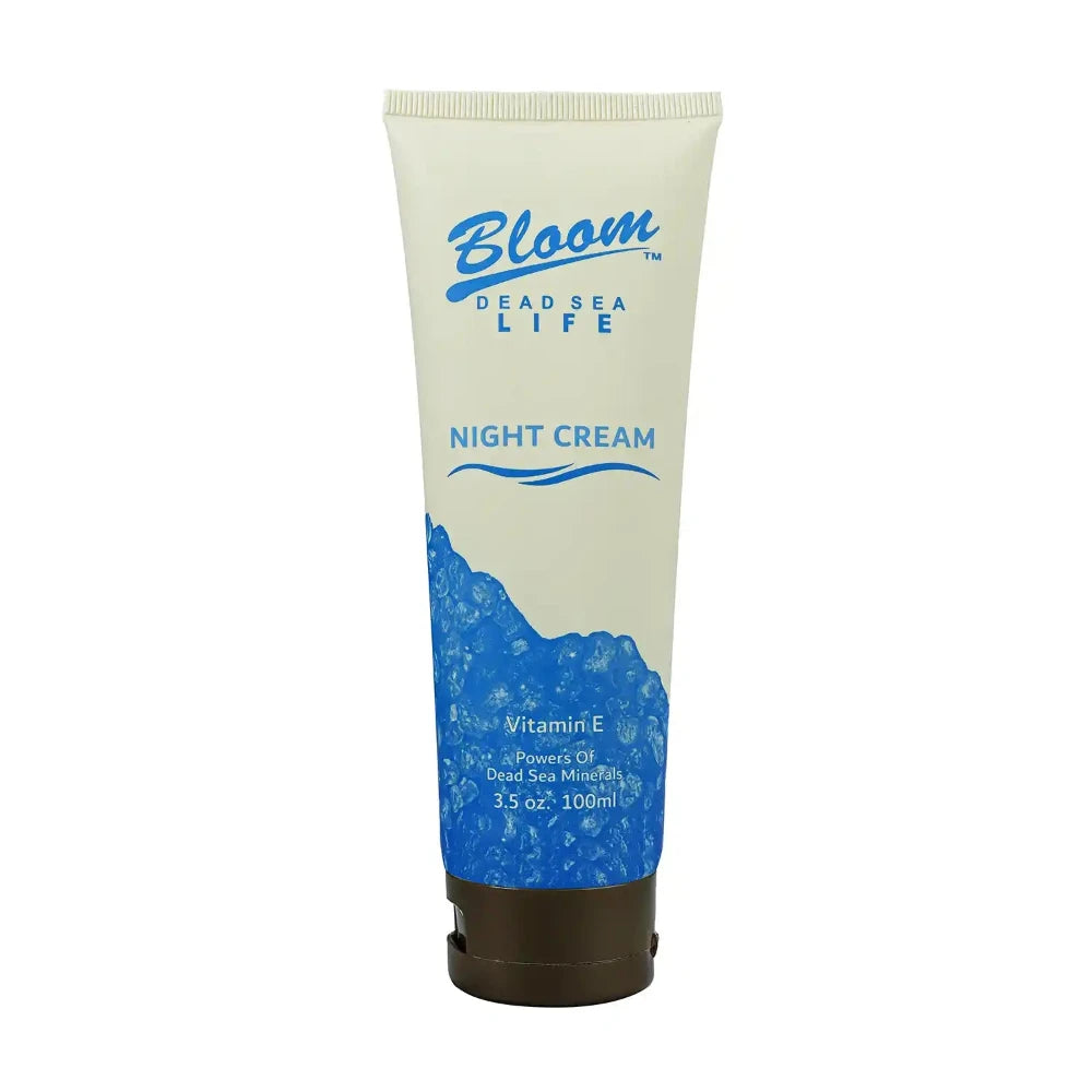 Bloom Dead Sea Overnight Cream – Hydrating and restorative night cream enriched with Dead Sea minerals to rejuvenate and refresh your skin while you sleep