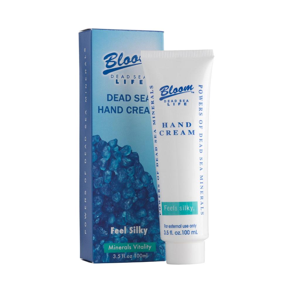 Bloom Dead Sea Hand Cream – Enriched with natural Dead Sea minerals to hydrate, soften, and rejuvenate dry, rough hands