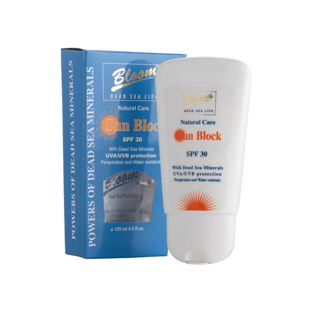 Effective sunscreen from Bloom - Shields skin with SPF 50 and nourishing minerals.