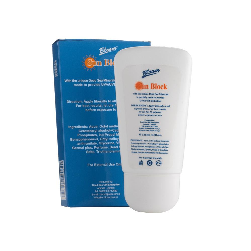 Bloom Sun Block - Safeguards skin against sun damage while keeping it moisturized